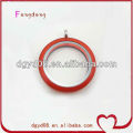 Pendentif flottant rouge charme pendentif bijoux en gros